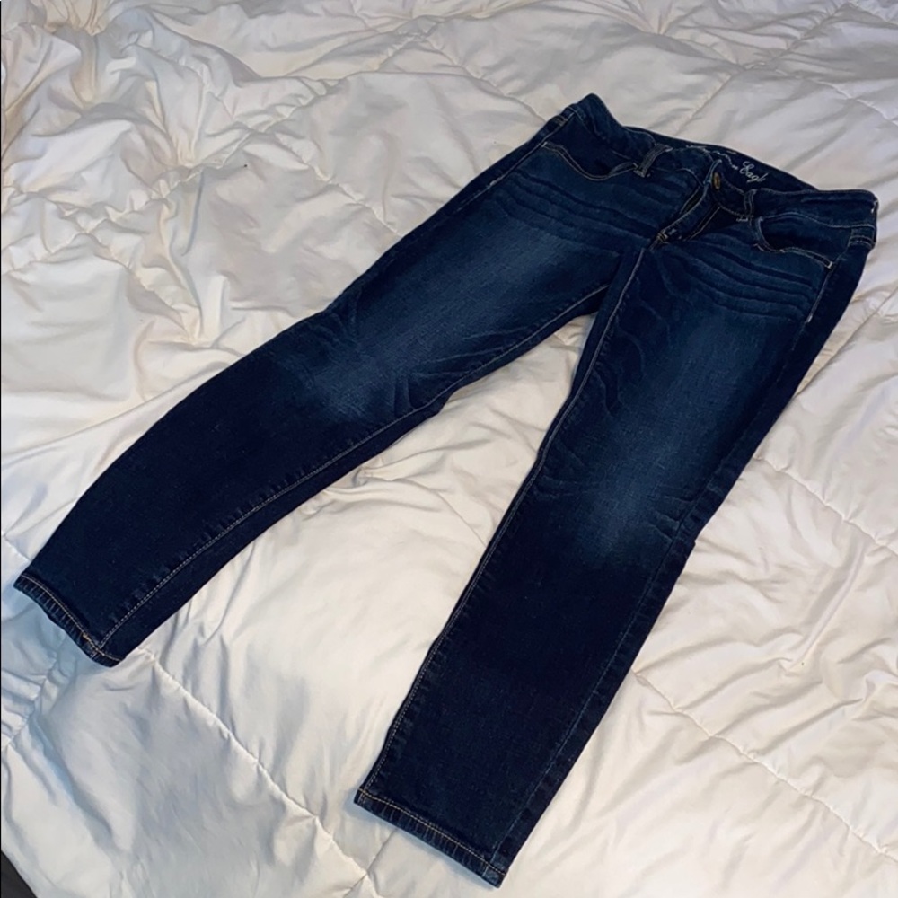 American eagle “super stretch” skinny jeans